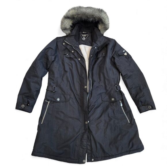 Killtec Jackets & Blazers - Killtec Womens Sz 18 Parka Sherpa lined Waterproof 8mm Breathable Faux Fur Hood